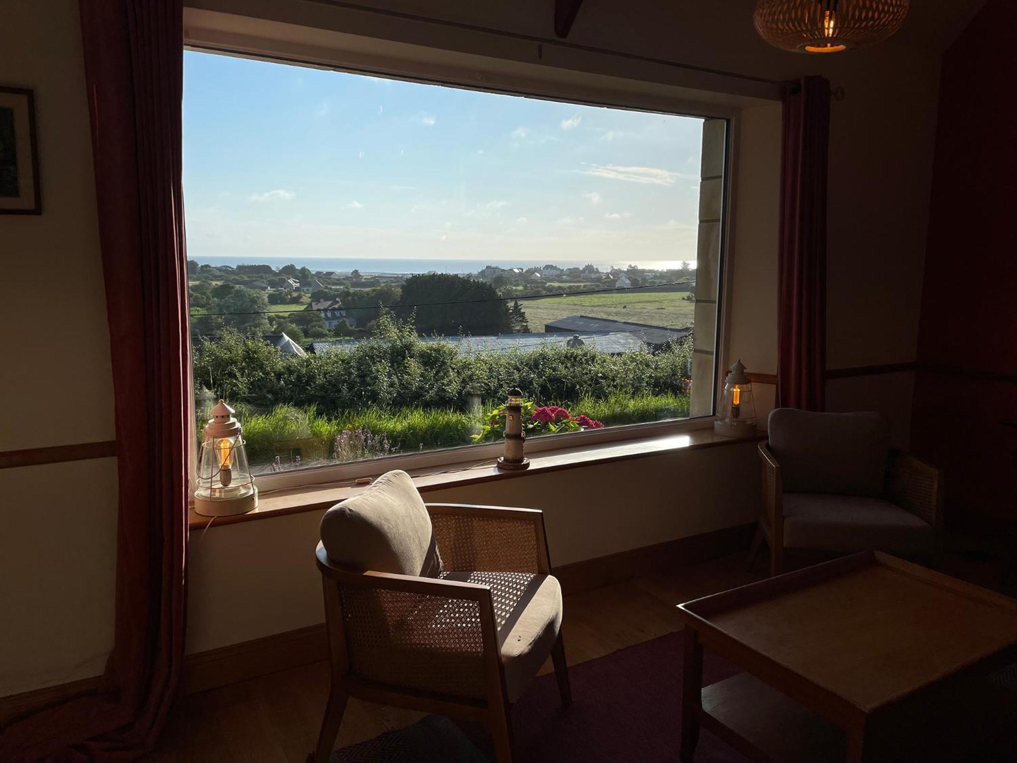 Maison De Charme Vue Sur Mer Pour 6 Pers Quinéville Zewnętrze zdjęcie