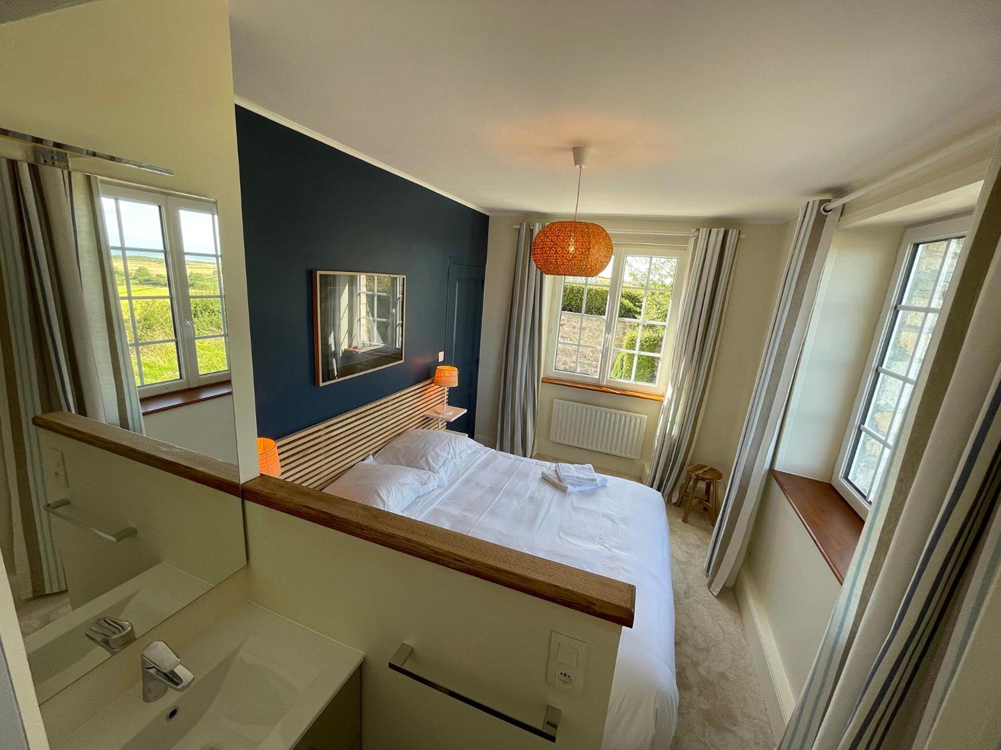 Maison De Charme Vue Sur Mer Pour 6 Pers Quinéville Zewnętrze zdjęcie