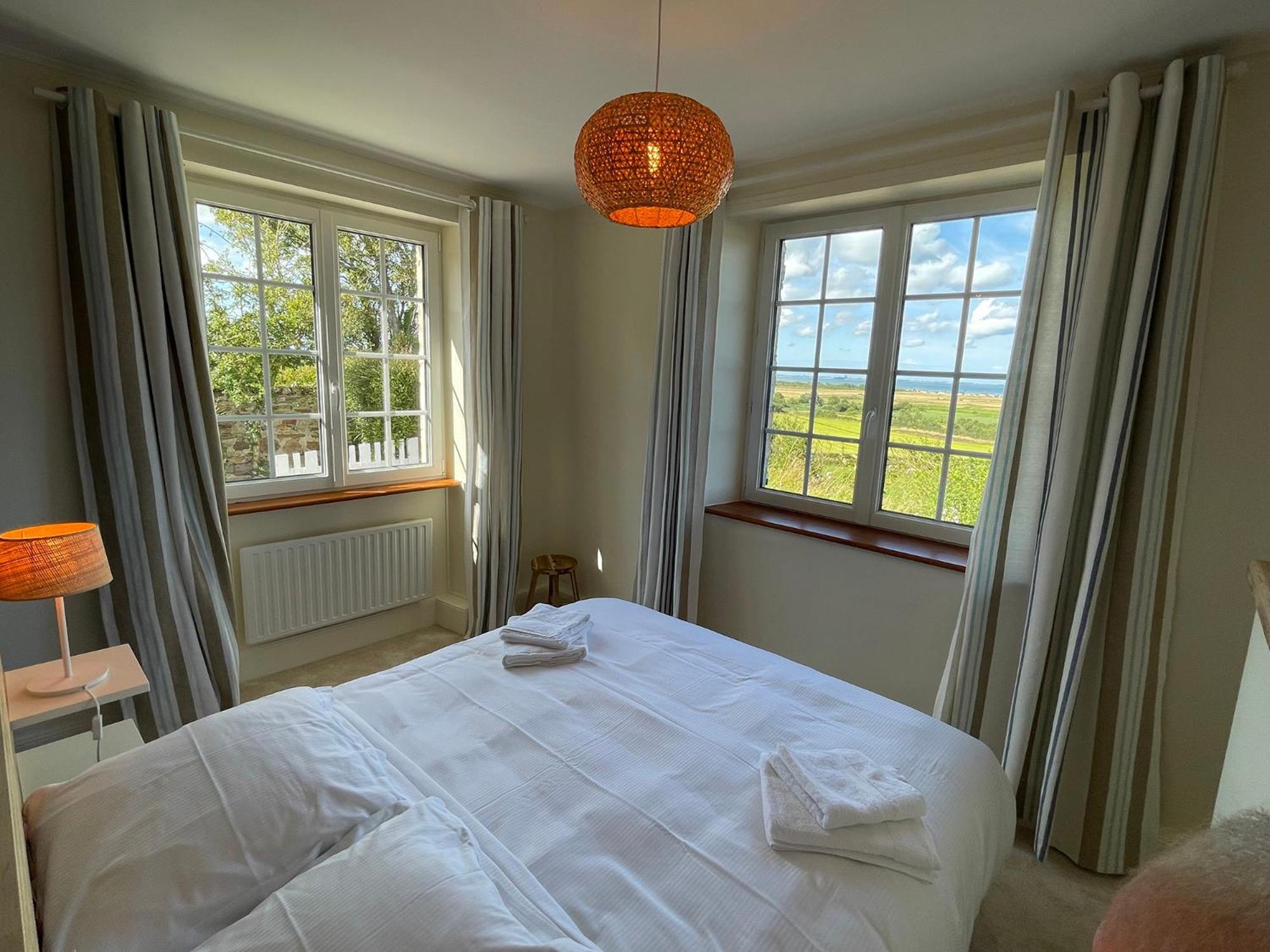 Maison De Charme Vue Sur Mer Pour 6 Pers Quinéville Zewnętrze zdjęcie
