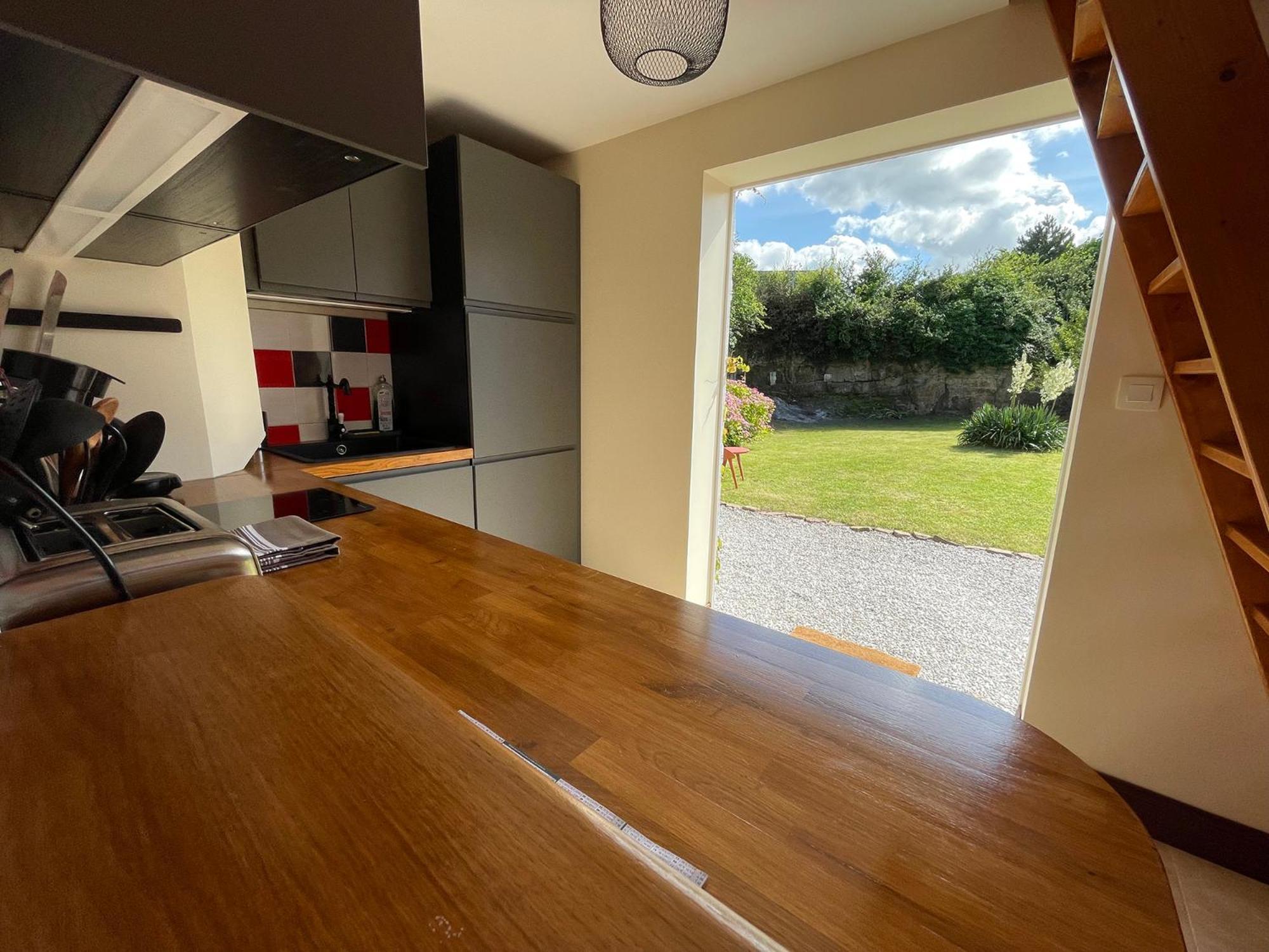 Maison De Charme Vue Sur Mer Pour 6 Pers Quinéville Zewnętrze zdjęcie